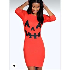 Halloween pumpkin dress